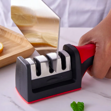 AFILADOR DE CUCHILLOS rojo